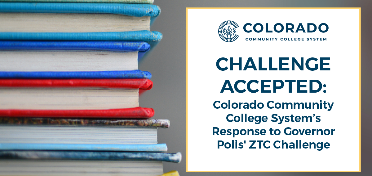 Challenge Accepted: Colorado Community College System’s Response to Governor Polis' ZTC Challenge