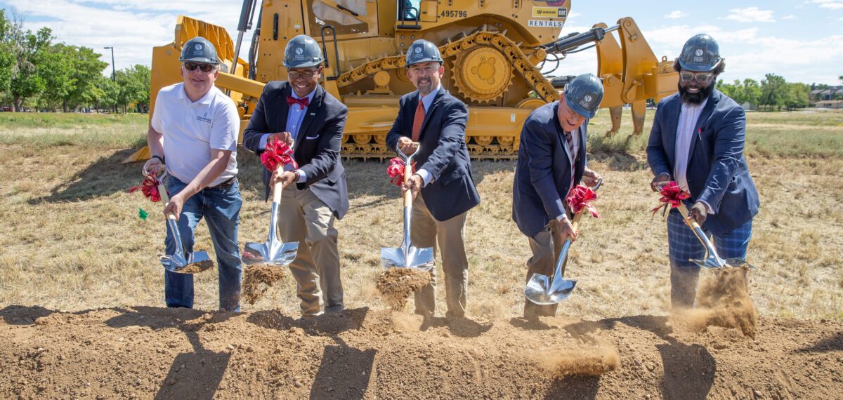 Chancellor Garcia attends CCA groundbreaking for new STEM building
