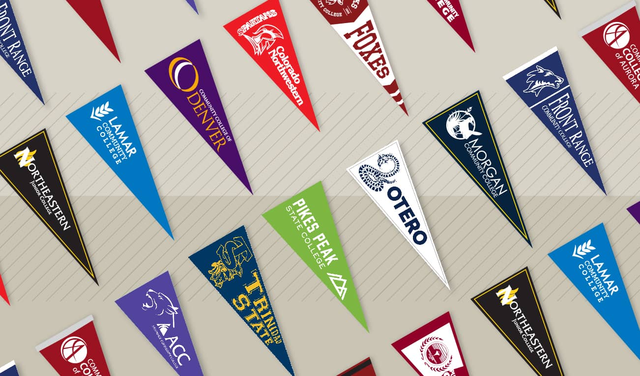 CCCS College Pennants
