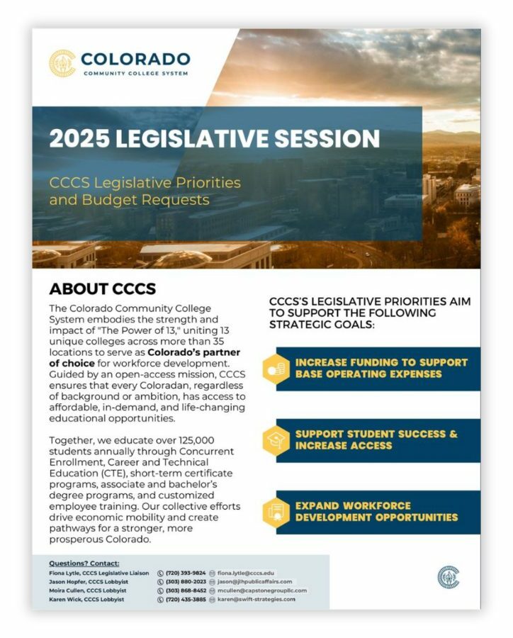 cover of 2025 legislative priorities booklet